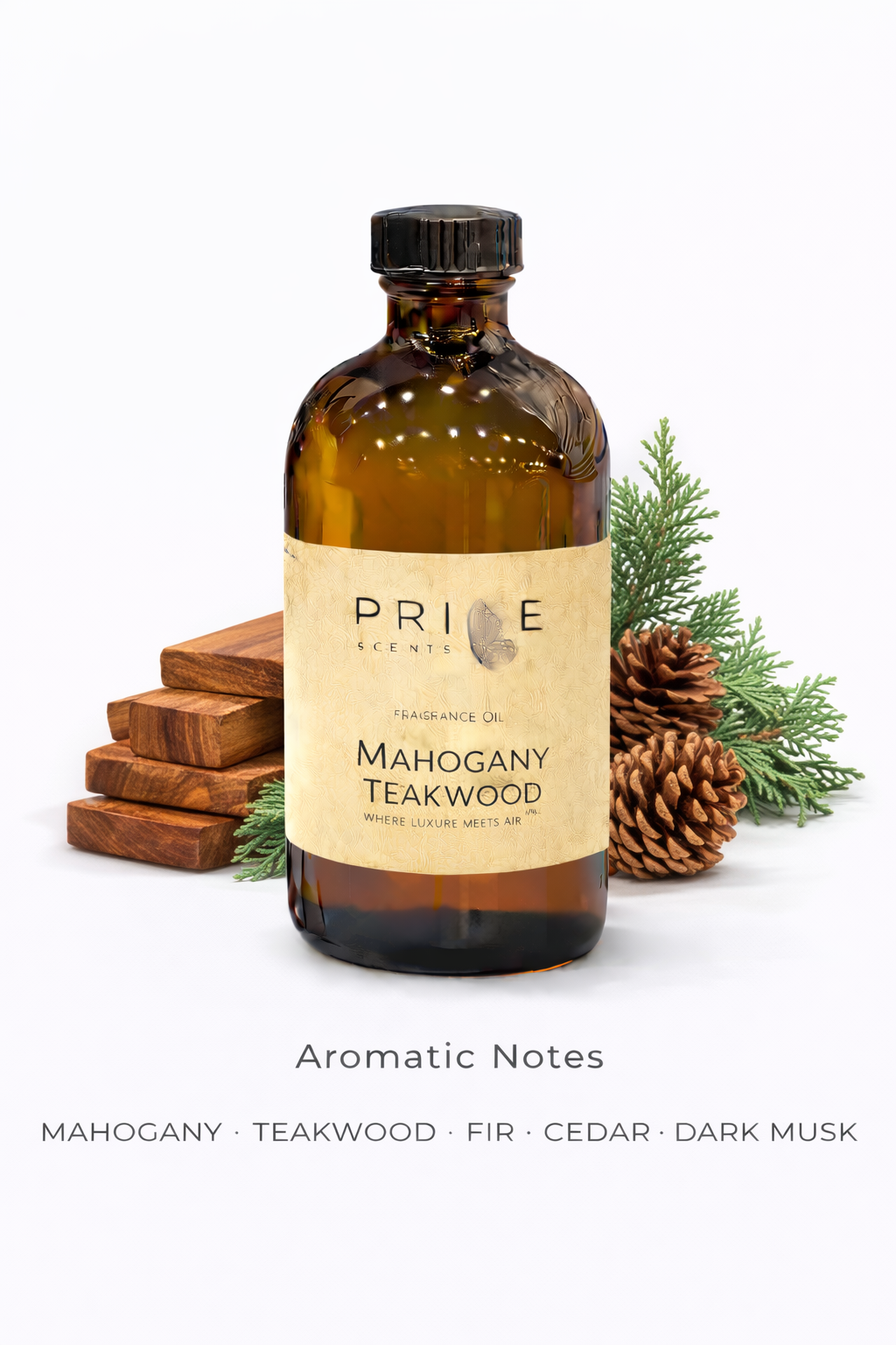 Mahogany Teakwood luxury fragrance oil